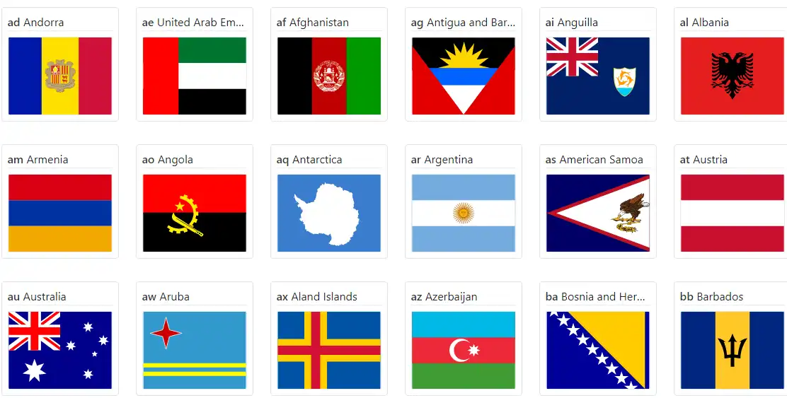 Téléchargez des icônes de drapeau d'outil Web ou d'application Web