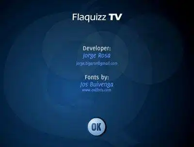 Web ツールまたは Web アプリをダウンロード FLAQUIZTV - Linux でオンラインで実行するファミリー クイズ ゲーム