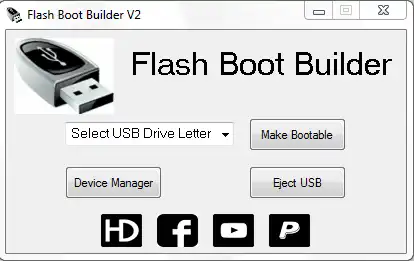 Download web tool or web app flash boot builder