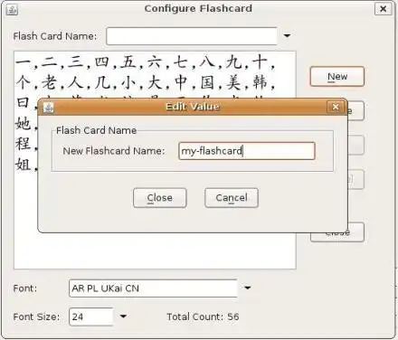 Çince karakterler için web aracını veya web uygulaması Flashcard'ı indirin