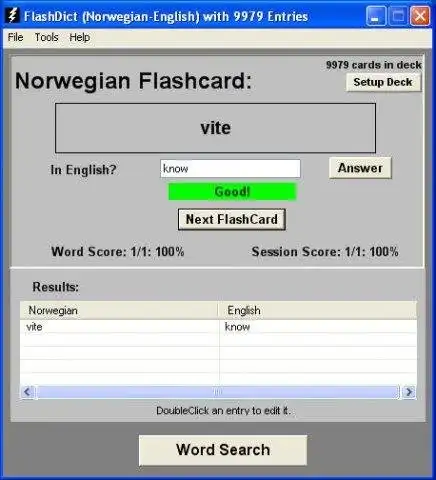 Download web tool or web app FlashDict