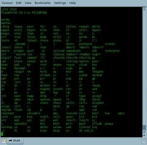 Scarica lo strumento web o l'app web FlashForth: per PIC e Atmega