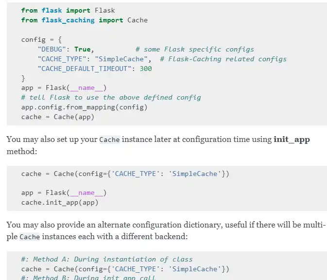 Mag-download ng web tool o web app Flask-Caching