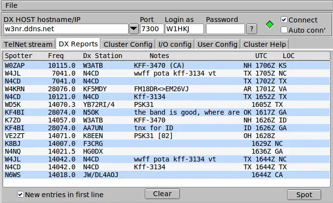 Télécharger l'outil Web ou l'application Web fldigi