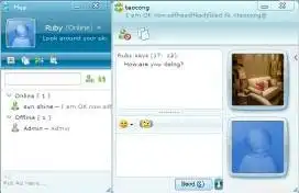 Mag-download ng web tool o web app FleaIM - MSN AJAX Driven Messenger Clone