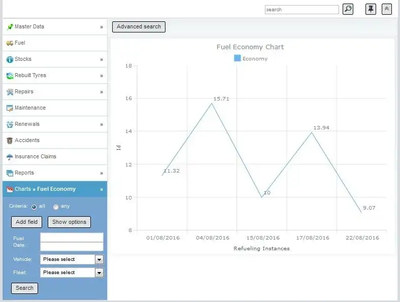 Download web tool or web app Fleetco - Fleet Maintenance Management