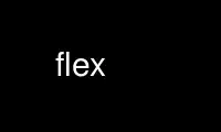 Run flex++ in OnWorks free hosting provider over Ubuntu Online, Fedora Online, Windows online emulator or MAC OS online emulator