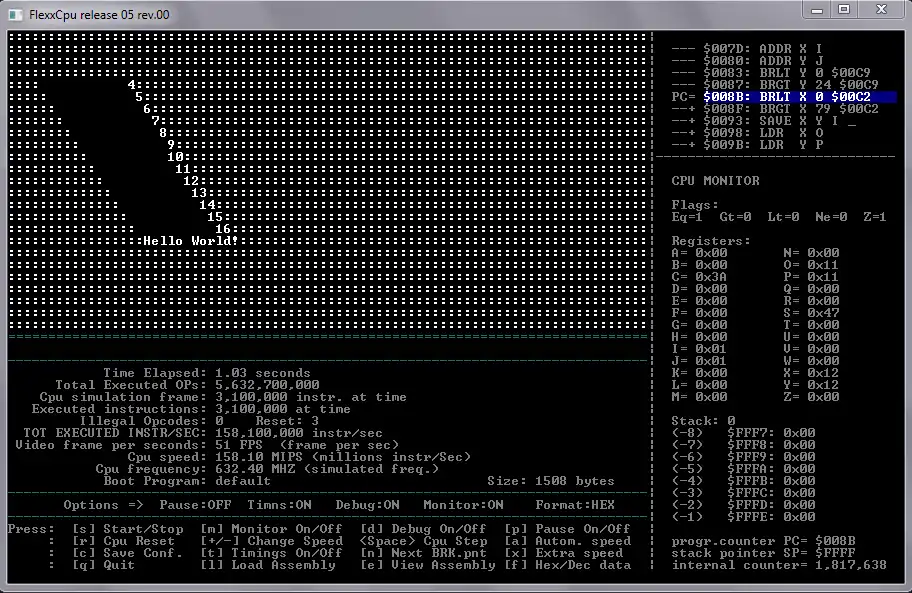 Baixe a ferramenta da web ou o aplicativo da web FlexxCpu para rodar no Windows online no Linux online