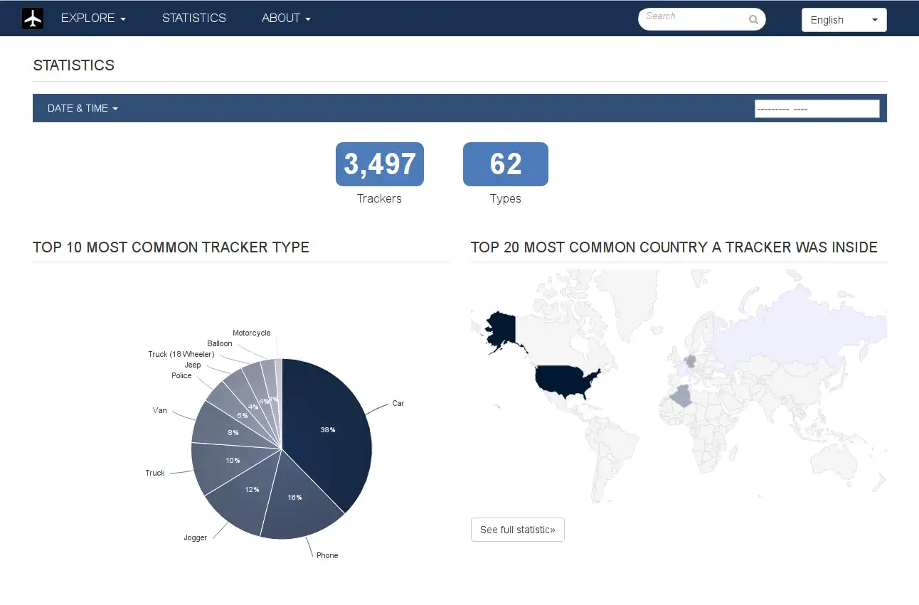 Download web tool or web app FlightAirMap