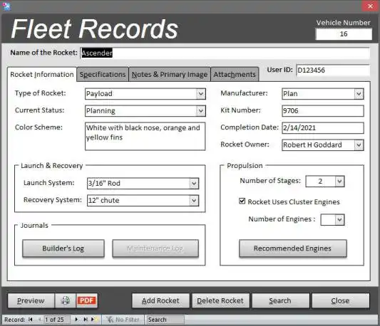 Download web tool or web app Flight Logs