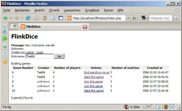 Download web tool or web app FlinkDice