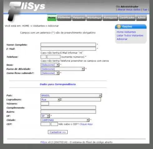 Mag-download ng web tool o web app Flisys - Ang Flisol Open Source System