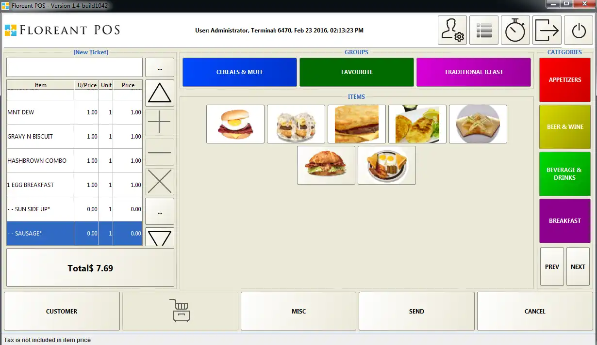 Download web tool or web app Floreant POS