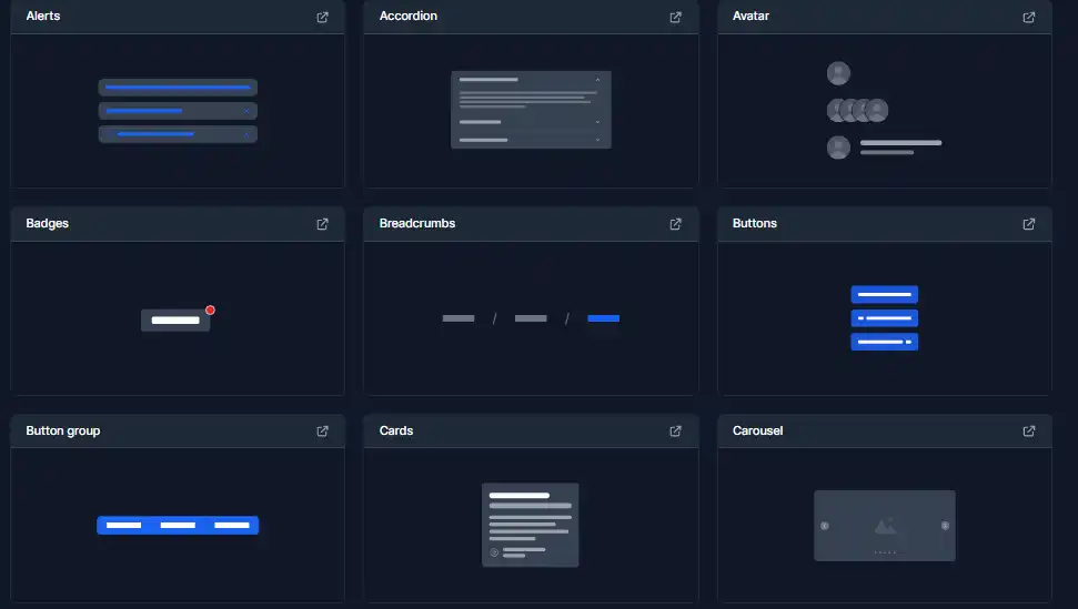 Download web tool or web app Flowbite