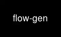 Run flow-gen in OnWorks free hosting provider over Ubuntu Online, Fedora Online, Windows online emulator or MAC OS online emulator