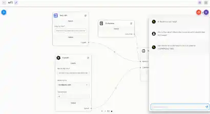 Tải xuống công cụ web hoặc ứng dụng web Flowise