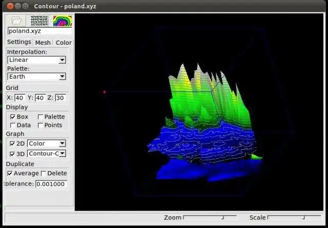 Download web tool or web app Fltk_contour