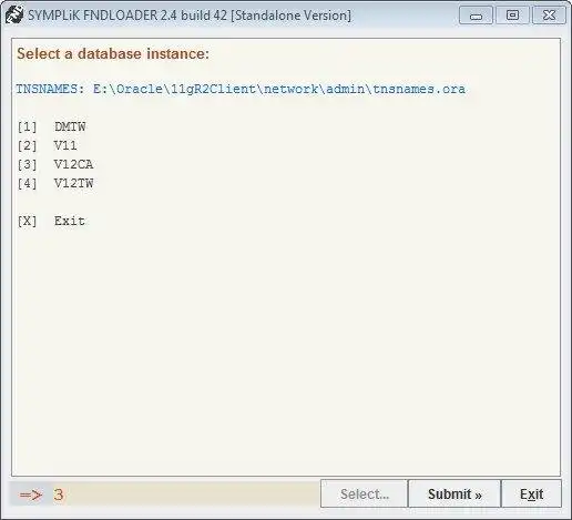 Download web tool or web app FNDLOADER