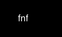 Esegui fnf nel provider di hosting gratuito OnWorks su Ubuntu Online, Fedora Online, emulatore online Windows o emulatore online MAC OS