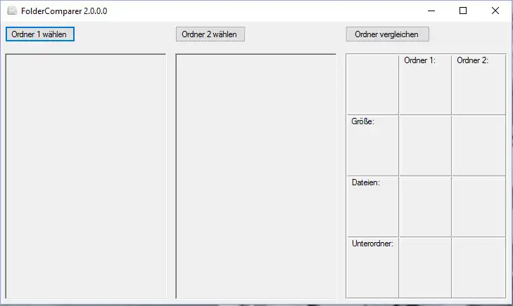 Download web tool or web app FolderComparer2