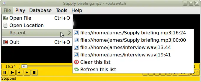 Mag-download ng web tool o web app footswitch3basic