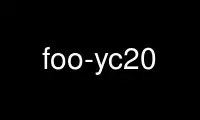 Run foo-yc20 in OnWorks free hosting provider over Ubuntu Online, Fedora Online, Windows online emulator or MAC OS online emulator