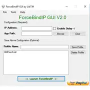 Free download ForceBindIP GUI Windows app to run online win Wine in Ubuntu online, Fedora online or Debian online