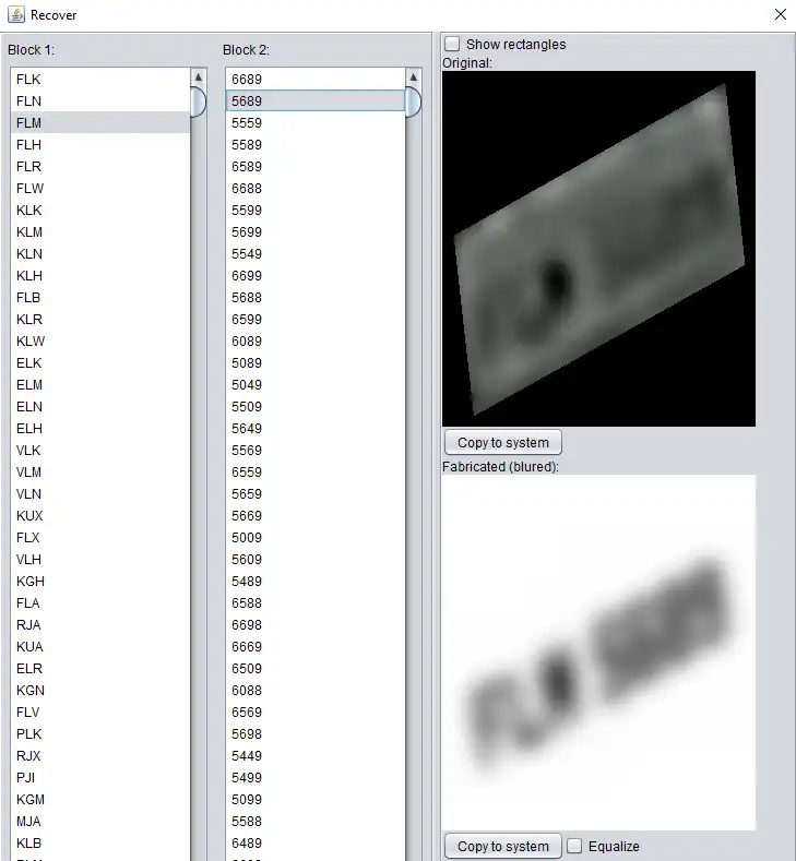 Download web tool or web app Forensic Plate