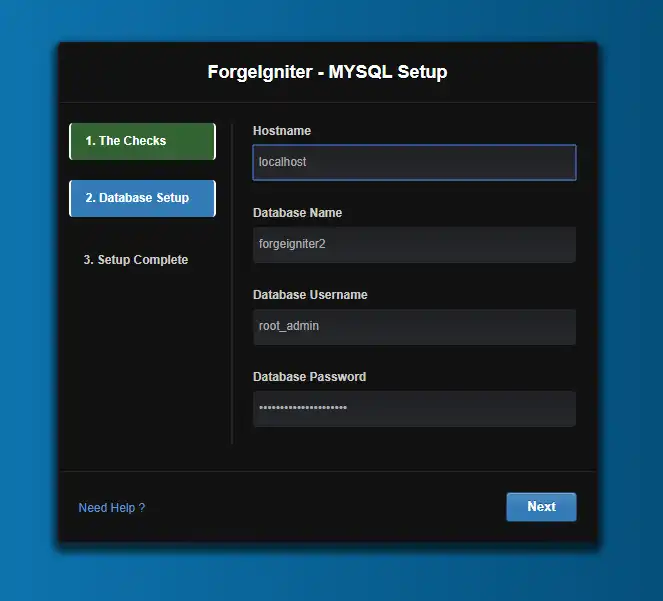 Download webtool of webapp ForgeIgniter