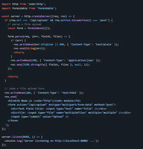 Download web tool or web app formidable