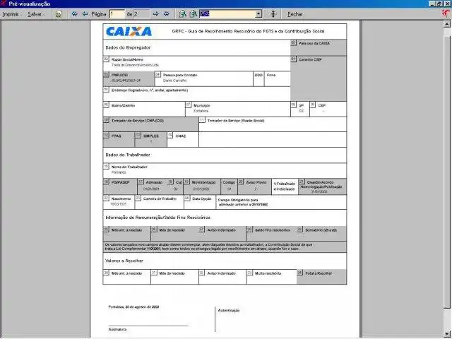 Muat turun alat web atau aplikasi web FortesReport