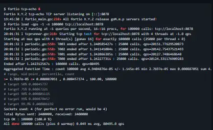 Descargar herramienta web o aplicación web Fortio