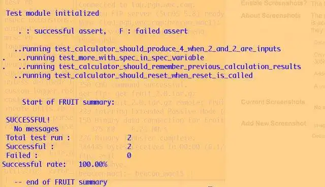 Descărcați instrumentul web sau aplicația web FORTRAN Unit Test Framework (FRUIT) pentru a rula în Windows online prin Linux online