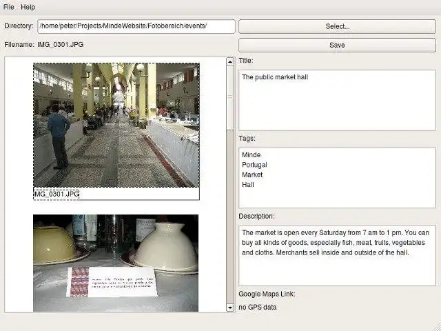 Laden Sie das Web-Tool oder die Web-App FotoTagger herunter