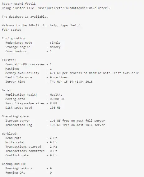 Download web tool or web app FoundationDB