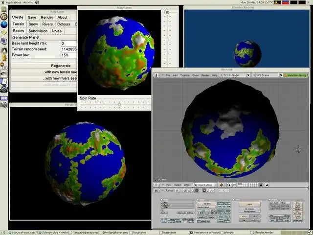 Muat turun alat web atau aplikasi web Fracplanet