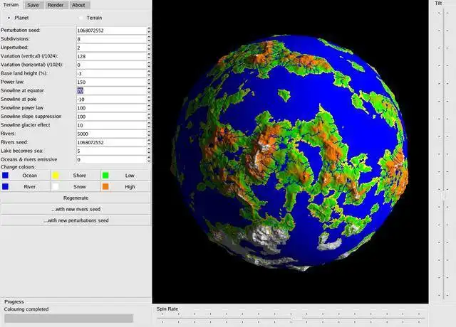 下载 Web 工具或 Web 应用程序 Fracplanet 以在 Linux 中在线运行