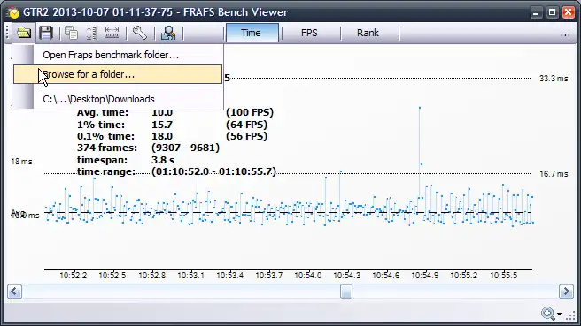 Download webtool of webapp FRAFS Bench Viewer