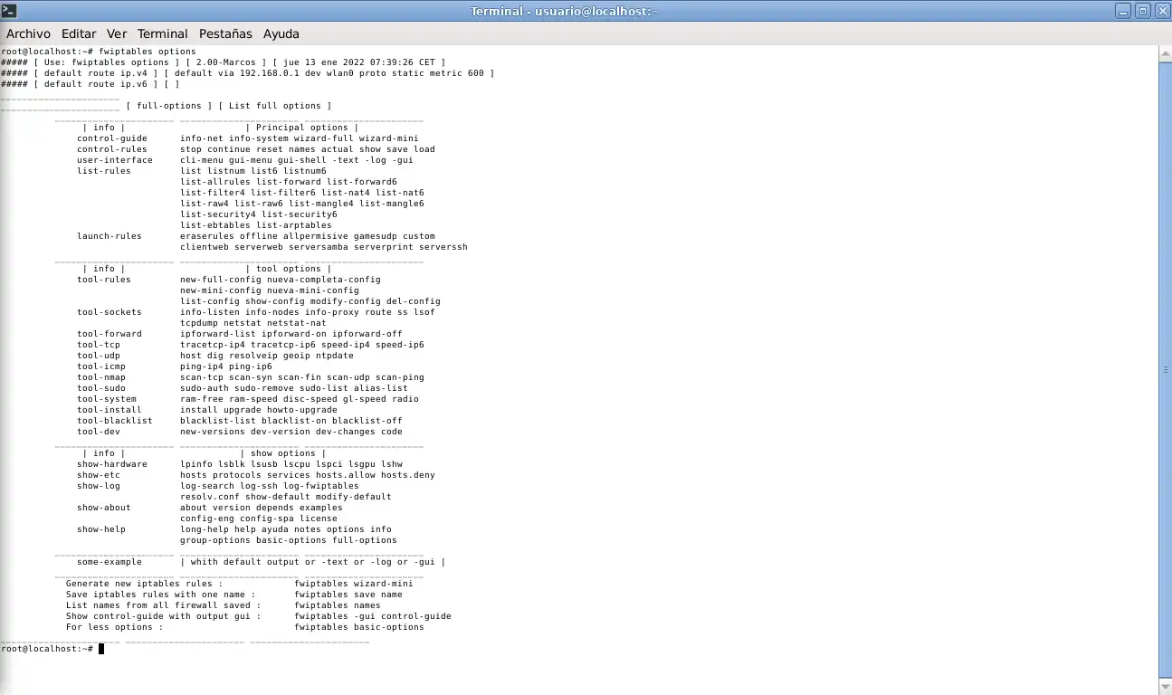 下载网络工具或网络应用程序 Fran FireWall fwiptables Generator