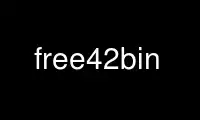 Run free42bin in OnWorks free hosting provider over Ubuntu Online, Fedora Online, Windows online emulator or MAC OS online emulator