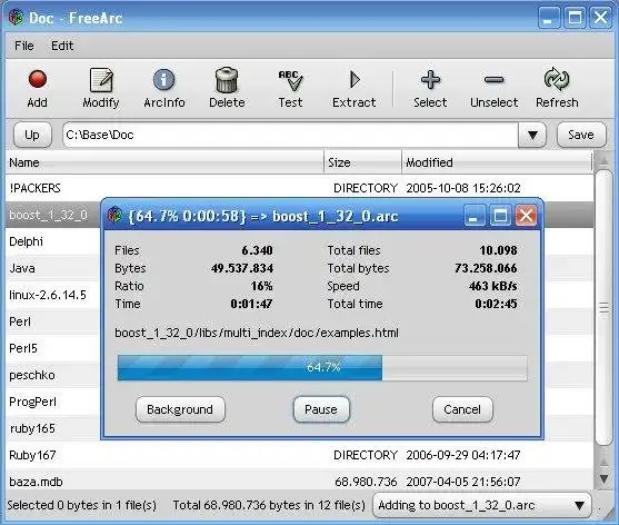 Download web tool or web app FreeArc