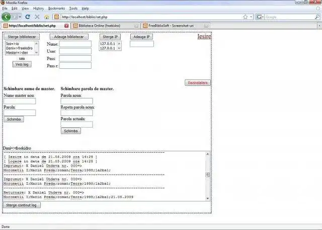 Download web tool or web app freebibliosoft