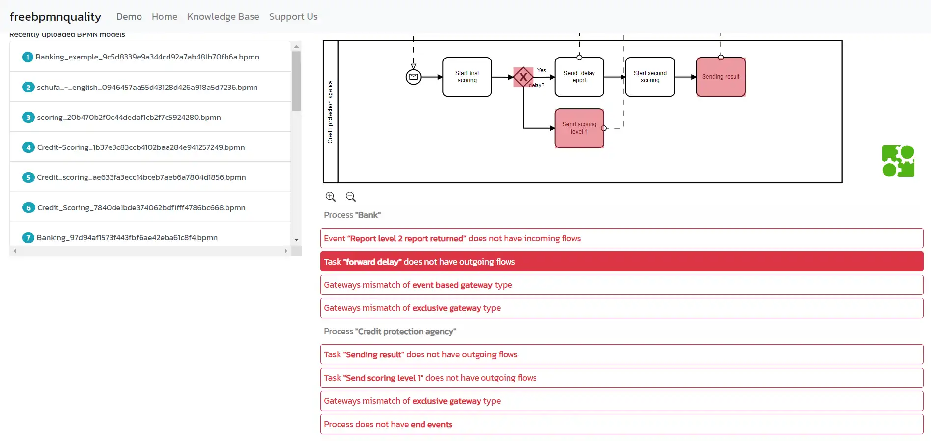 Laden Sie das Web-Tool oder die Web-App freebpmnquality herunter