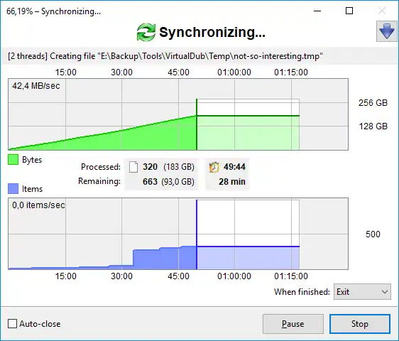 Descargue la herramienta web o la aplicación web FreeFileSync