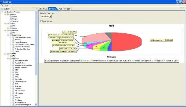 Descargue la herramienta web o la aplicación web FreeOlap