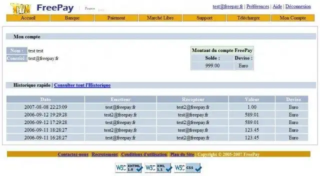 Laden Sie das Web-Tool oder die Web-App FreePay herunter