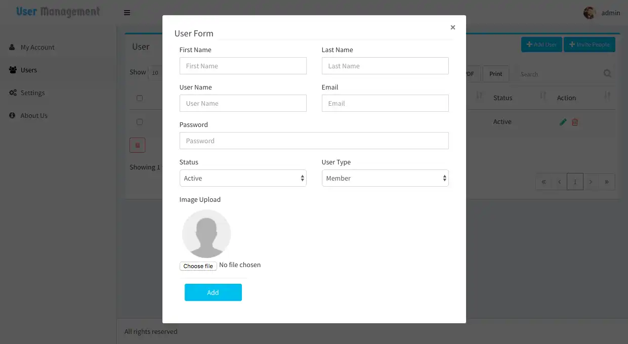 Download web tool or web app Free PHP/CI User Login and Management