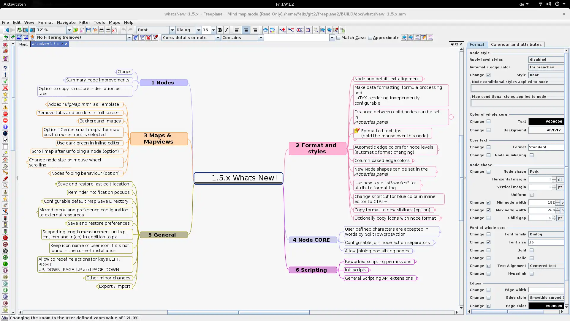 Download webtool of webapp Freeplane