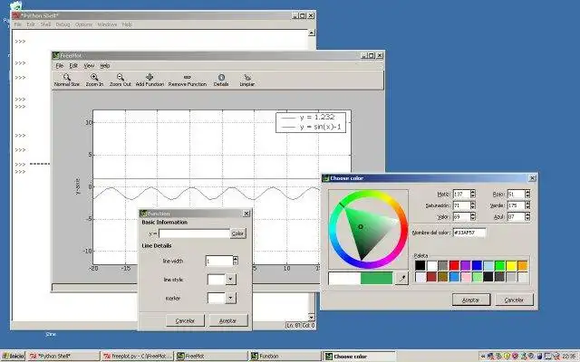 Завантажте веб-інструмент або веб-програму freeplot для роботи в Windows онлайн через Linux онлайн