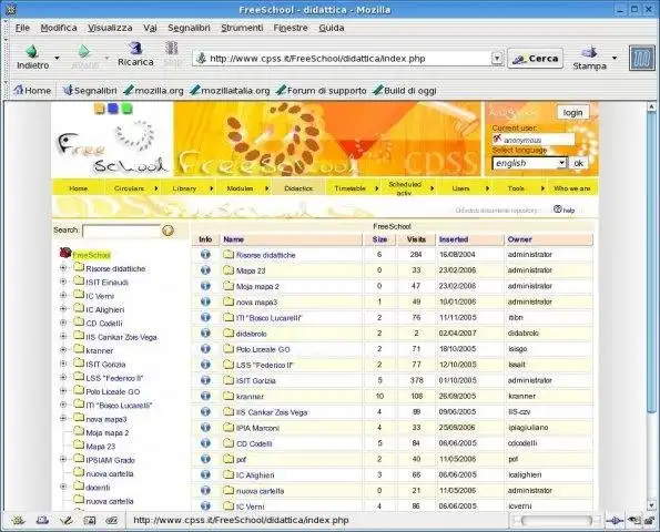 Download web tool or web app freeschool - open source for schools